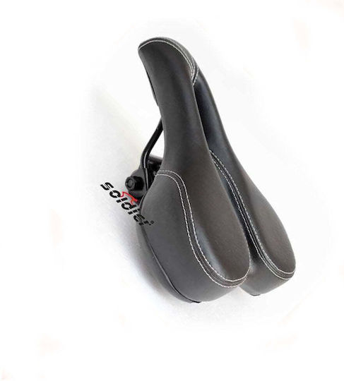 Black MTB Bicycle Saddle