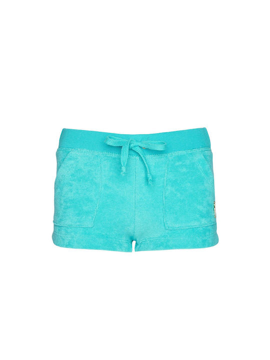 SugarFree Kids Athletic Shorts/Bermuda Turquoise