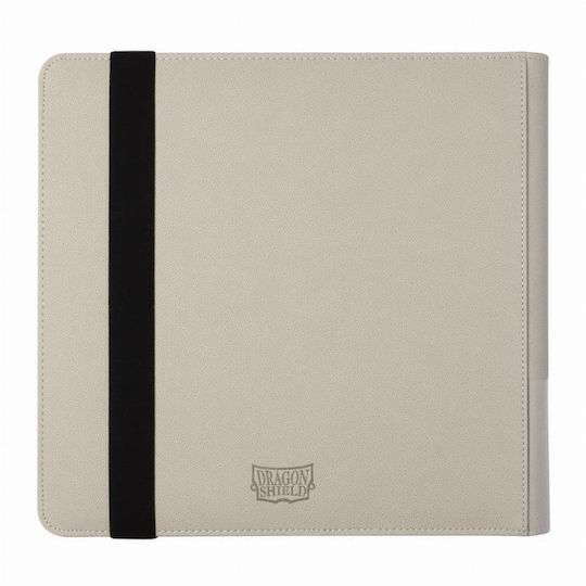 Dragon Shield Card Codex 576 Portfolio Ashen Binder 12-Pocket Standard Size White