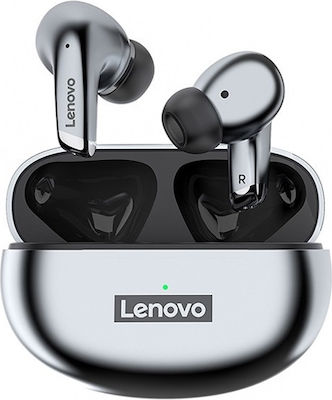 Lenovo LP5 In-Ear Bluetooth Freisprecheinrichtung Kopfhörer mit Ladehülle Schwarz