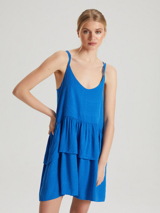 Diverse Dress YELLO - Deep Blue