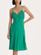 Sommer Mini Abendkleid Grün