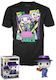 Funko Pop! Tees Helden: Batman - Die Zeichentri...