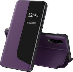 Techsuit eFold Series Carte Piele artificială Violet (Huawei P30)