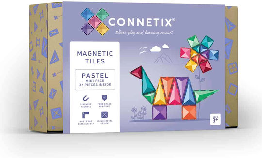Connetix Μαγνητικό Παιχνίδι Κατασκευών για Παιδιά 3+ Ετών