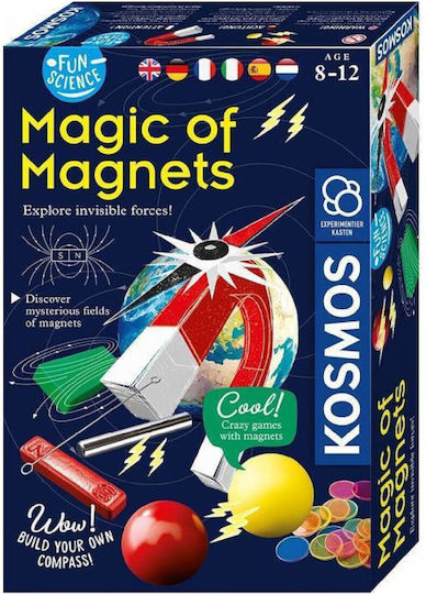 Kosmos Μαγνητικό Παιχνίδι Κατασκευών Magic of The Magnets για Παιδιά 8+ Ετών