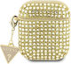 Guess Triangle Charm Θήκη σε Χρυσό χρώμα για Ap...