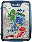 Must Pj Masks Anyone Can Be Hero Κασετίνα Γεμάτη με 2 Θήκες 1τμχ