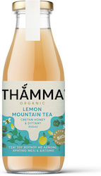 Thamma Organic Ice Tea Λεμόνι Χωρίς Ανθρακικό, Βιολογικό 300gr