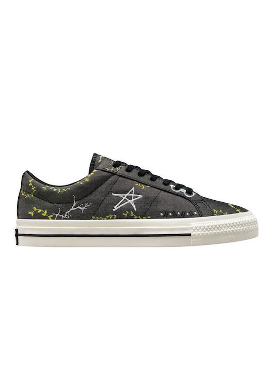 Converse One Star Sneakers Μαύρα