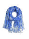 Ble Resort Collection Women's Scarf Blue