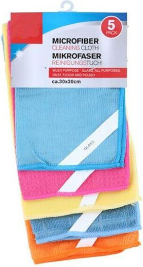 Carsun Car Microfiber Cloths for Cleaning 30x30cm 5 Pieces