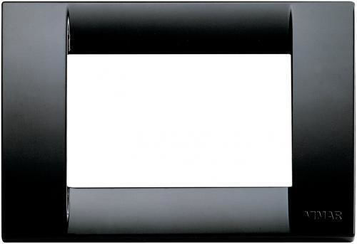 Vimar Switch Frame in Black Color 16743.16