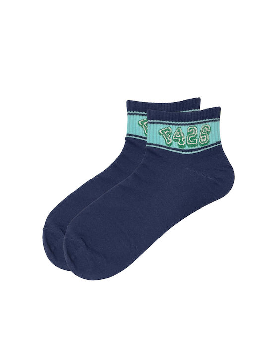 YTL Men's Blue Socks - 71764