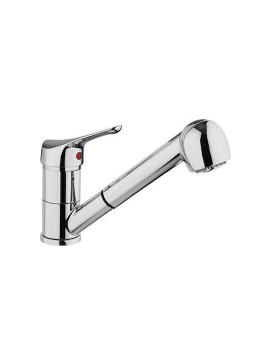 Paini Pilota Kitchen Faucet Counter Silver