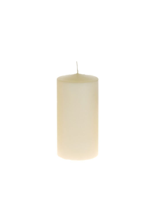 Iliadis Scented Candle White 7x14cm 4pcs