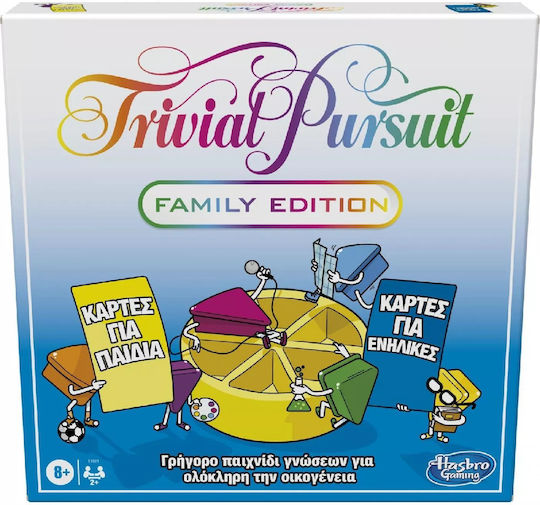 Joc de Societate Trivial Pursuit Family Edition pentru 2+ Jucători 8+ Ani Hasbro