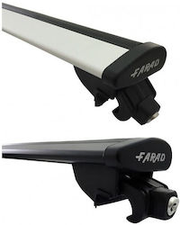 Farad (with Roof Rack Legs and Lock) Silver