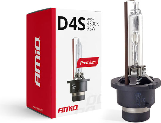 AMiO Lamps Car D4S Xenon 4300K Natural White 12V 35W 1pcs