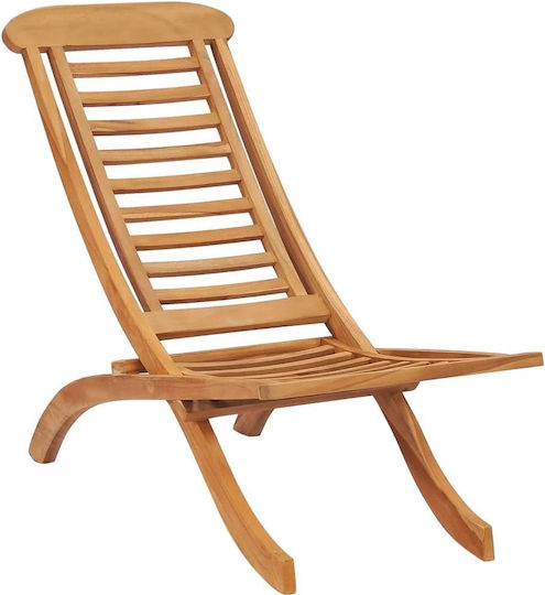 Outdoor-Stuhl Hölzernes Braun 50x90x69εκ.