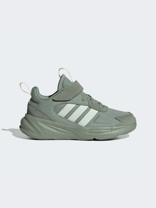 Adidas Παιδικά Sneakers Ozelle Silver Green / Linen Green / Off White