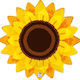 22" Sunflower balloon