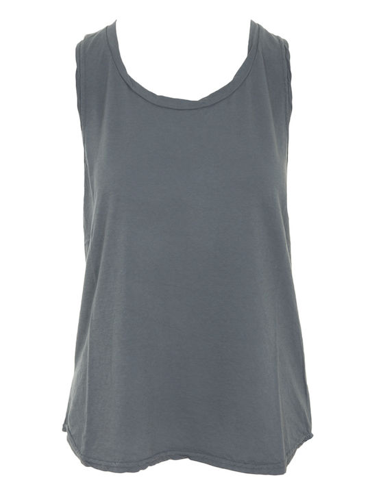 Crossley Women's Summer Blouse Sleeveless Gray