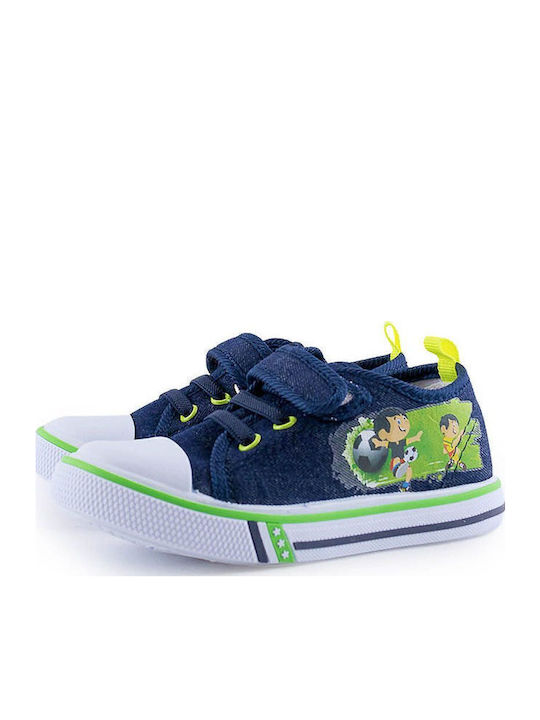 Παιδικά Sneakers με Σκρατς Μπλε