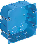 Vimar Recessed Electrical Box in Blue Color V71718