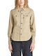 G-Star Raw Langärmelig Damen Hemd Beige