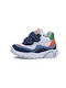 Kids Sneakers with Straps Blue