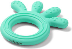 Babyono Octopus Teething Ring made of Silicone for 0 m+ Mint 1pcs