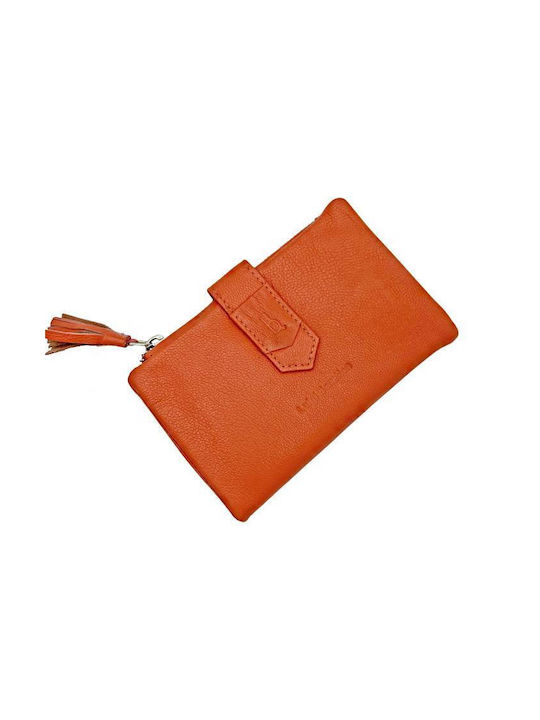 Savil Leather Women's Wallet Orange