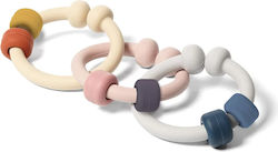 Babyono Teething Ring made of Silicone for 3 m+ 3pcs