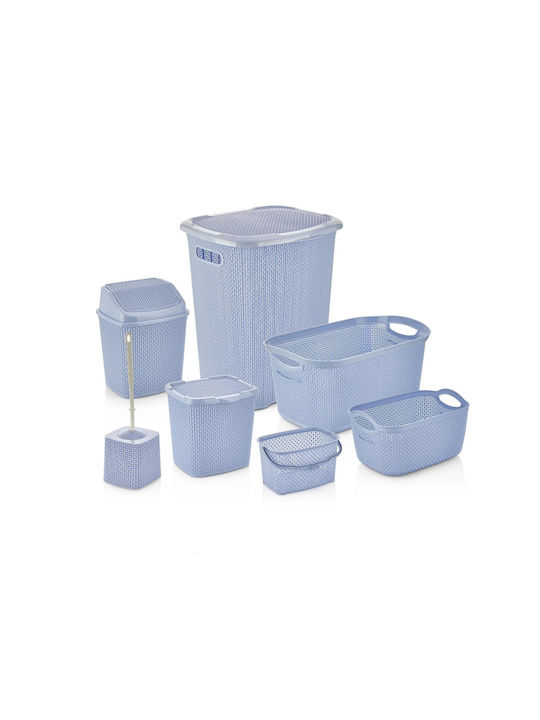 Bathroom Set 7pcs Blue SAM-07