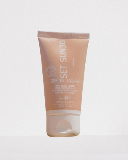 Little Secrets Set Sun30 Αδιάβροχη Αντηλιακή Κρέμα Προσώπου SPF30 50ml