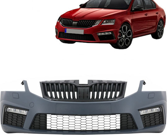Carner Бампер за Автомобили Преден Съвместим с Skoda Октавия 2017-2019