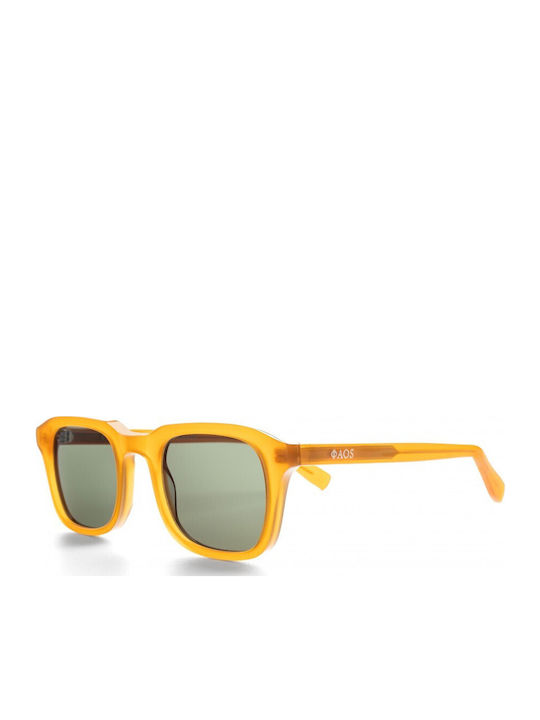 Faos Santorini Unisex Ochelari de soare cu Cadru Electrum Amber