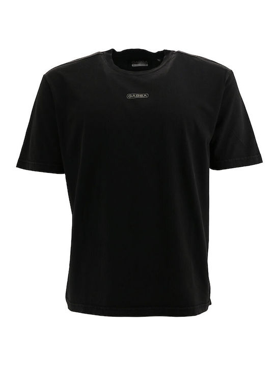 Gabba Ανδρικό T-shirt Κοντομάνικο Μαύρο