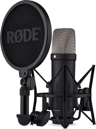 Rode NT1 5th Generation Πυκνωτικό Μικρόφωνο XLR / USB Shock Mounted για Φωνητικά
