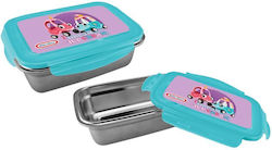 Graffiti Little Tikes Stainless Steel Kids' Food Container Bluey 0.8lt Lilac