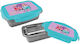 Graffiti Little Tikes Ανοξείδωτο Παιδικό Δοχείο Φαγητού Bluey 0.8lt Λιλά