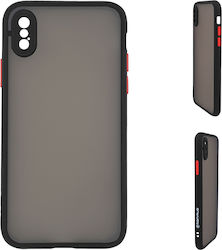 Sonique Bumper Σιλικόνης / Πλαστικό Μαύρο (iPhone X / Xs)