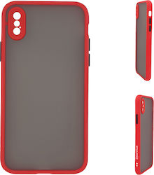 Sonique Stoßstange Silikon / Kunststoff Rot (iPhone XS Max)