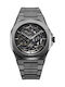 D1 Milano Skeleton Men's Watch 41.5mm Automatic with Gray Metal Bracelet