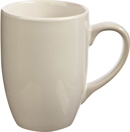 Colorama Cană Ceramică Albă 380ml