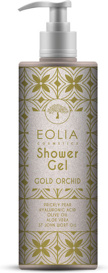 Eolia Cosmetics Gold Orchid Schaumbad in Gel mit Hyaluronsäure Beruhigend 250ml
