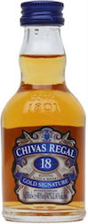 Chivas Regal Blended 18 Ετών 40% 50ml Chivas Regal Blended 18 Ετών 40% 50ml