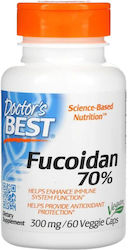 Doctor's Best Fucoidan 70% 300мг 60 Растителни Капсули