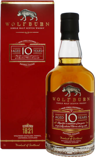 Single Malt Whisky Scoțian de 10 Ani 46% 700ml